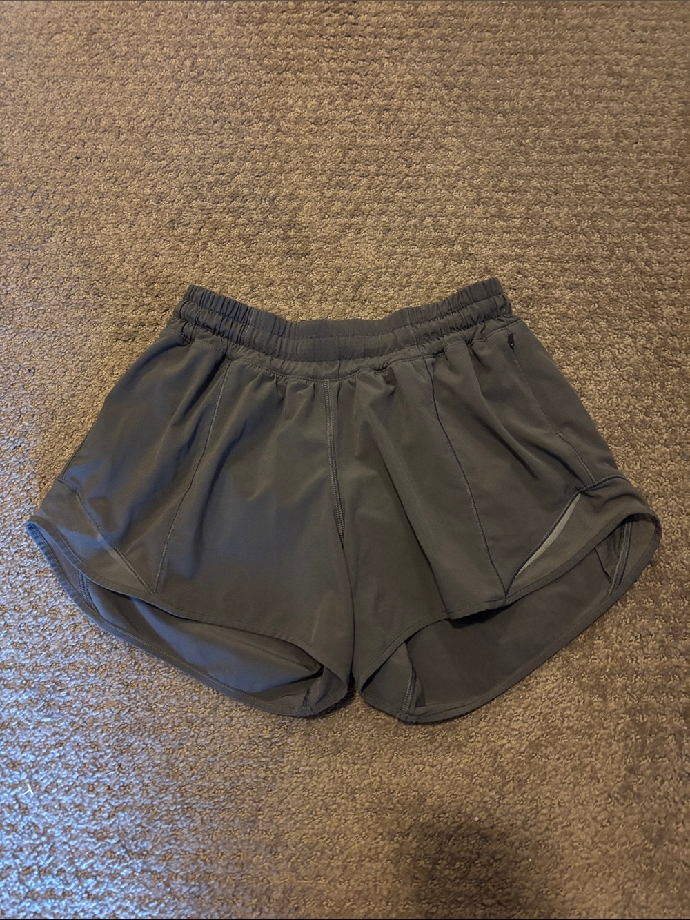 Women’s Athletic Running Shorts - Charcoal